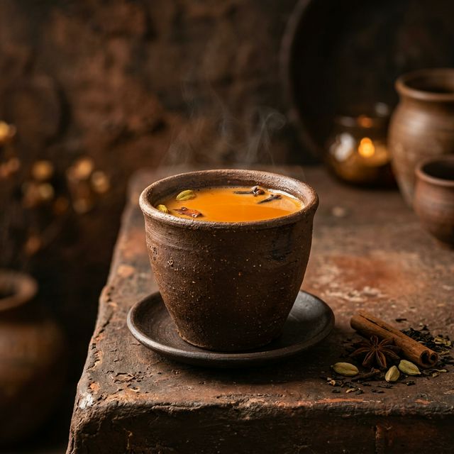 Earthen Mud Cup Chai